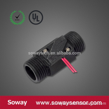 Soway Plastic black Water flow switch